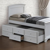 Fanton Captain Bunk Bed Model Fm7107Wh-T-Bed By Furniture Of America